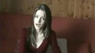 Sexy Brunette Teasing on Cam porn video